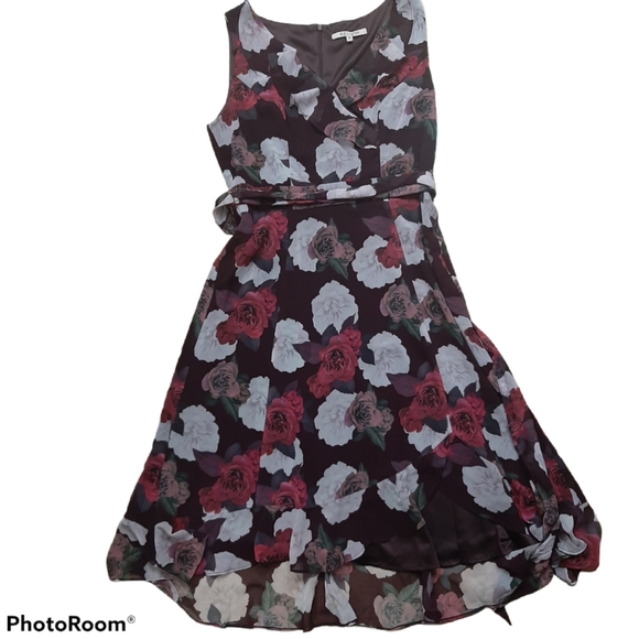 REVIEW AUSTRALIA AVA ROSE DRESS FLORAL RUFFLE - Picture 3 of 9